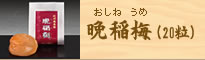 晩稲梅