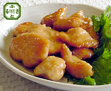 鶏肉の梅焼き